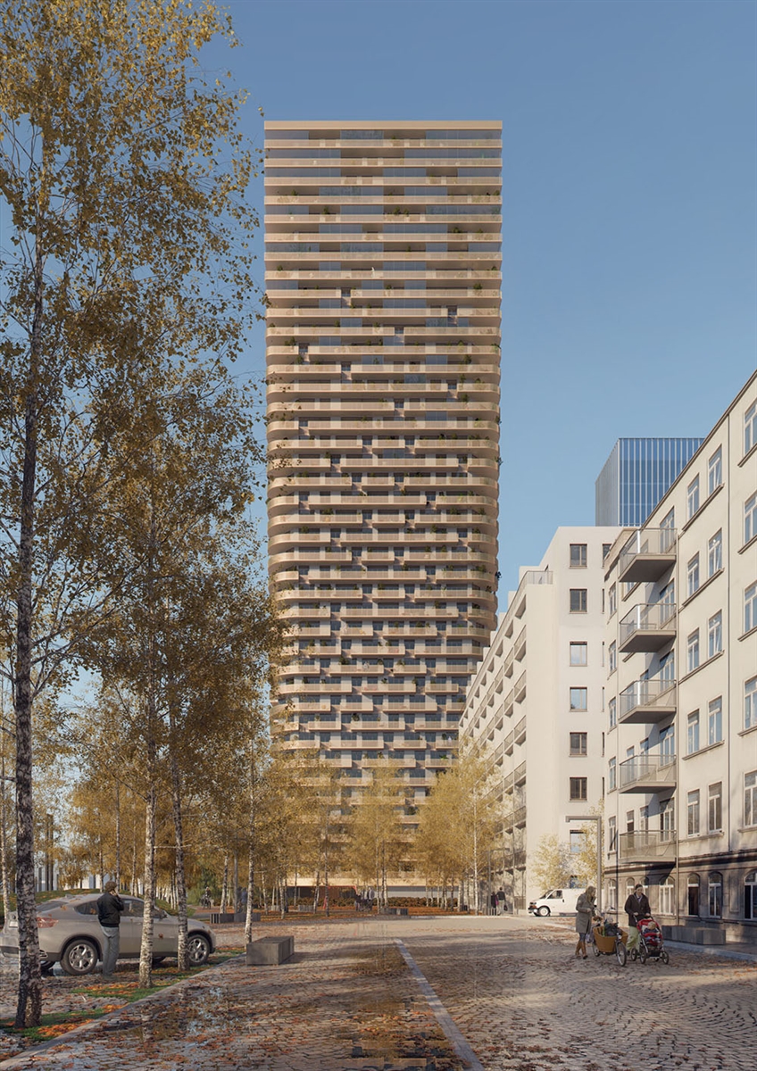 2019 03 05 Mecanoo wins Frankfurt Grand Central 140 meter high tower 1